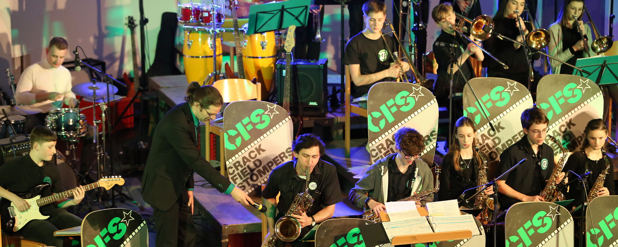 „Crack Field Stompers“ in Concert
