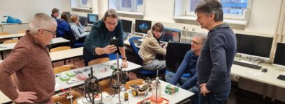 “micro:bit”-Controller vom Ritze in Berlin unterwegs