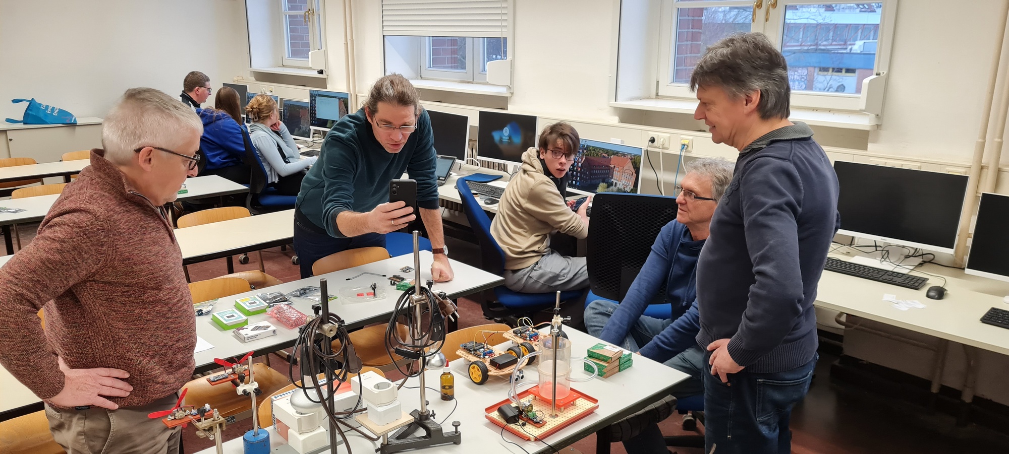 „micro:bit“-Controller vom Ritze in Berlin unterwegs