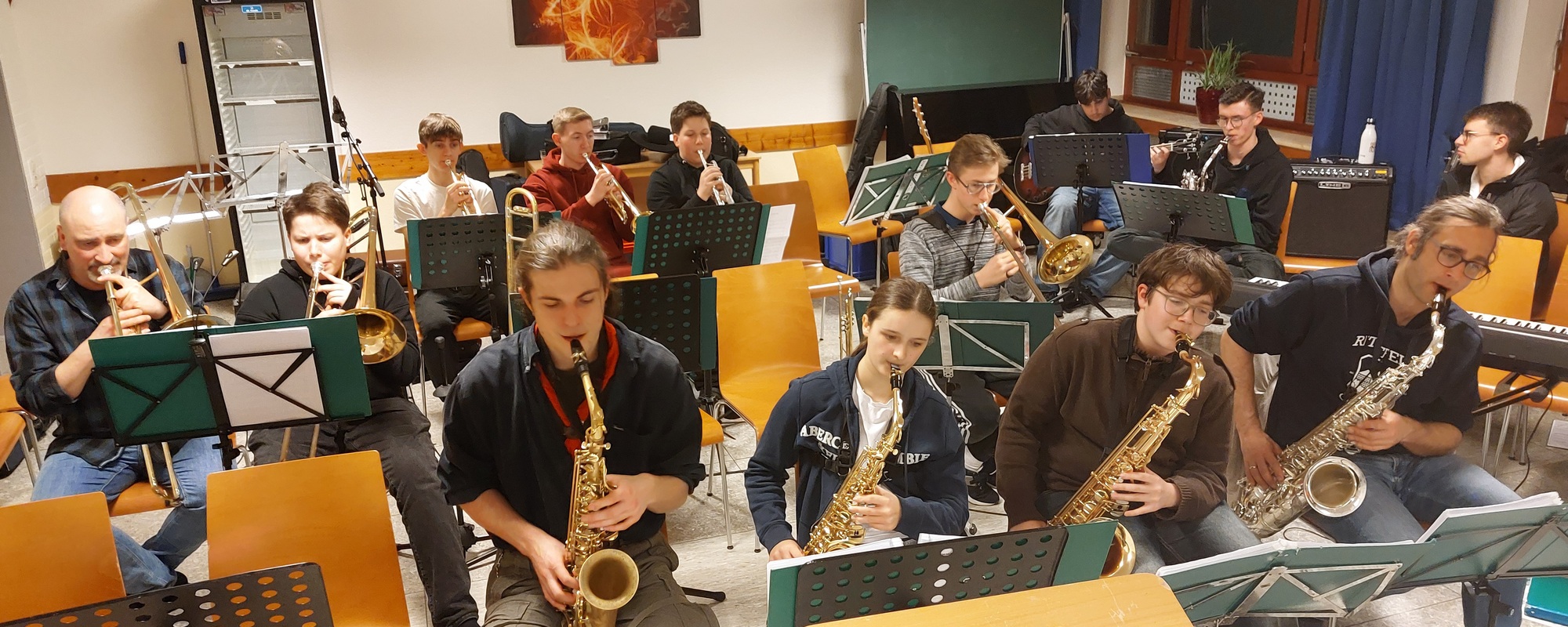CFS-Probenwochenende 2024: Druckvoller Sound – Harmonie und Teamgeist