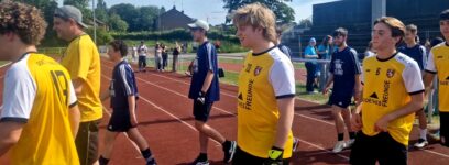 Sportlicher Einsatz, Fairness und jede Menge Spaß beim Freundschaftsspiel Goethe vs. Ritze