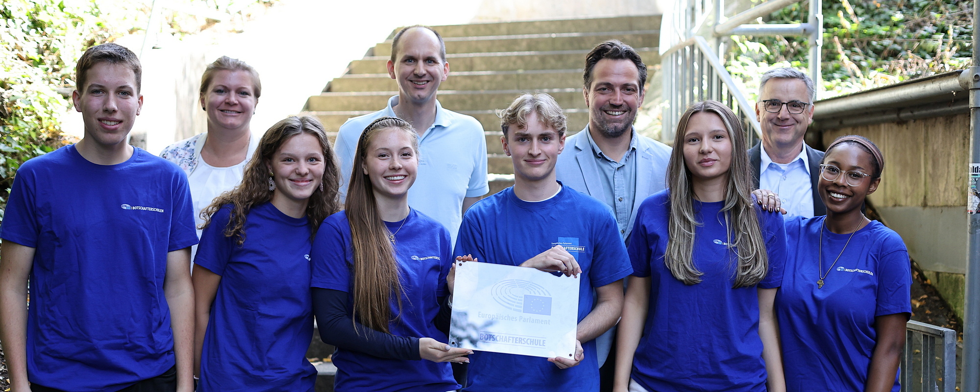 Wir sind Botschafterschule für das Europäische Parlament!