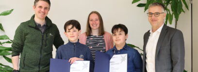 Jufo 2024 – Ritze-Schüler mit ihrem Projekt „Kunststoffe in der Umwelt“ erfolgreich!