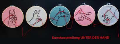 Kunstausstellung „Unter der Hand“