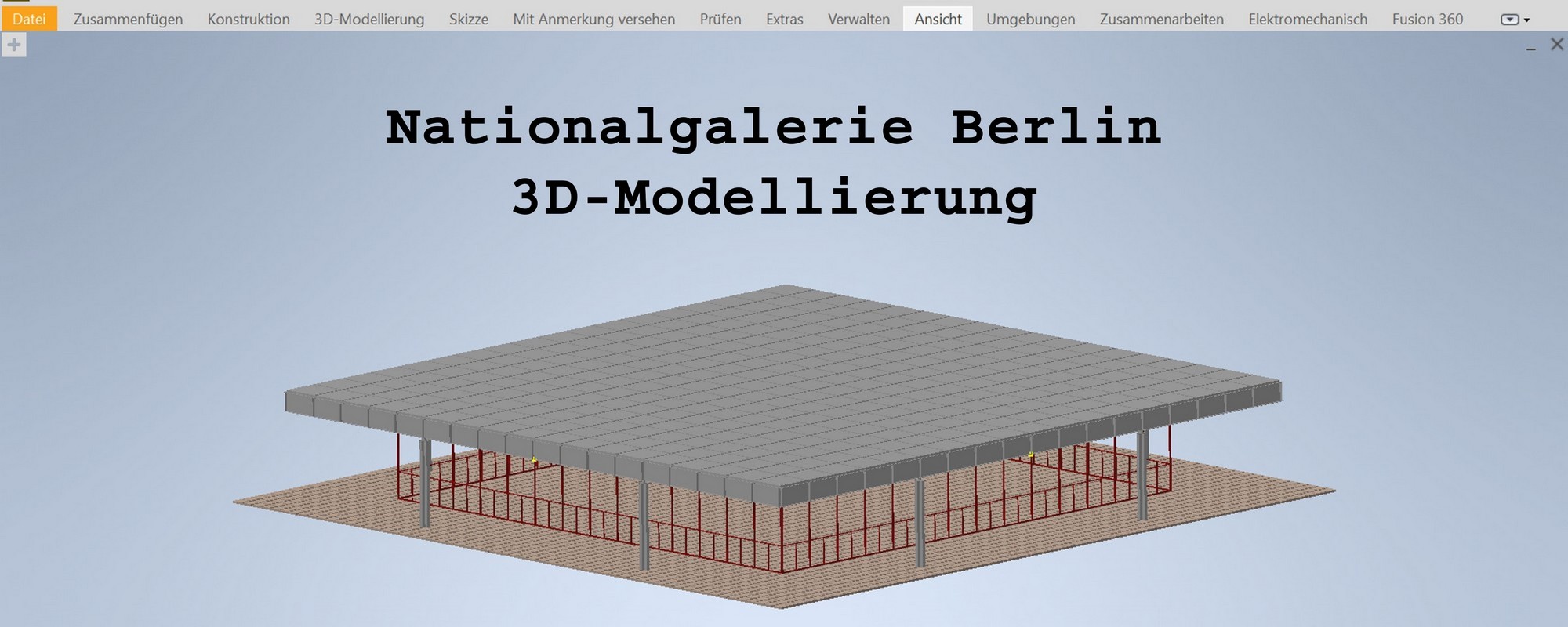 Vom 3D-Schachbrett zur Nationalgalerie Berlin