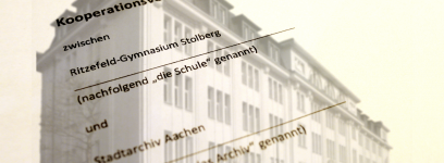 Erneuerung der Kooperationsvereinbarung mit dem Stadtarchiv Aachen